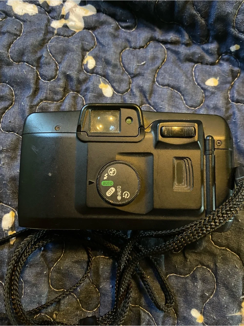 Canon Silver Point-and-Shoot Compact Camera with Wrist Strap